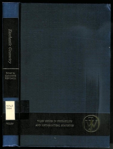 Stochastic Geometry (Wiley Series in Probability and Statistics)