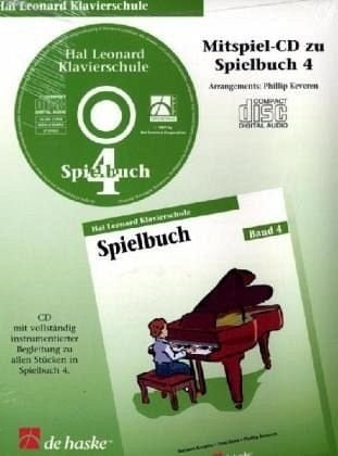 Hal Leonard Klavierschule Spielbuch 04 (CD)