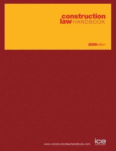 Construction law handbook 2009