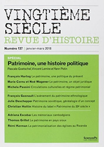 Patrimoine, une histoire politique