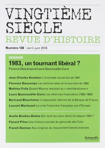 Dossier 1983, un tournant libéral?
