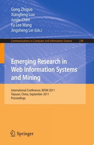 Emerging Research in Web Information Systems and Mining