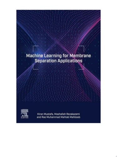 Machine Learning for Membrane Separation Applications