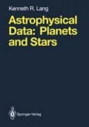 Astrophysical Data Planets and Stars