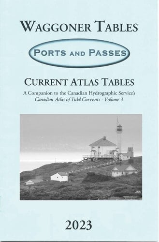 Waggoner/Ports and Passes Current Atlas Table - 2023 Edition