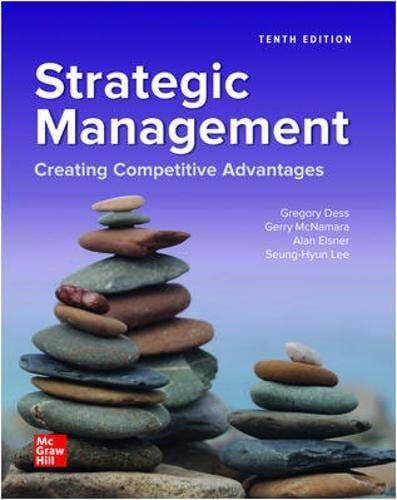 Strategic Management? Creating Competiti:ve Advantages