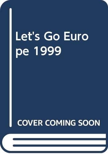 Let's Go Europe 1999