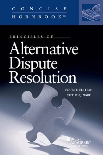 Principles of Alternative Dispute Resolution