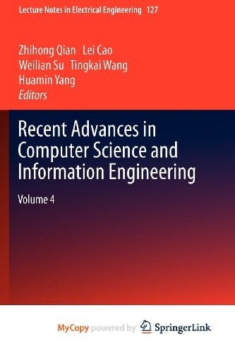 Recent Advances in Computer Science and Information Engineering Volume 4