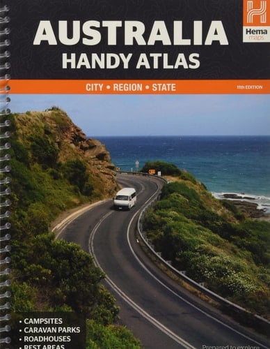 Australia Handy Atlas City, Region, State