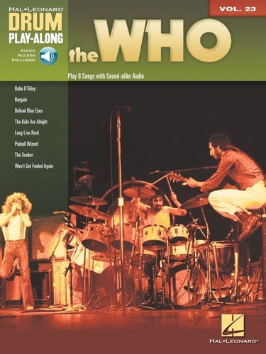 The Who Drum Play-Along Volume 23 Book/Online Audio (Drum Play-Along, 23)