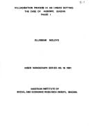 Regional Problem in Nigeria A Survey of Regional Resource Profiles and Socio-economic Indicators, Phase I