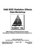 Workshop Record 1993 IEEE Radiation Effects Data Workshop