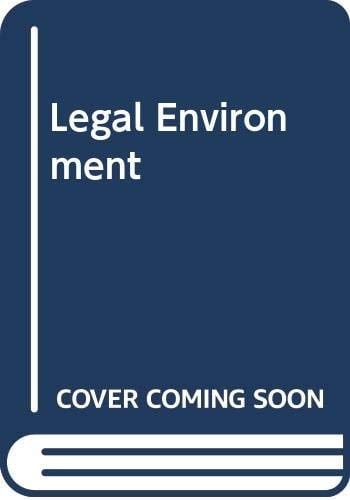 Legal Environment