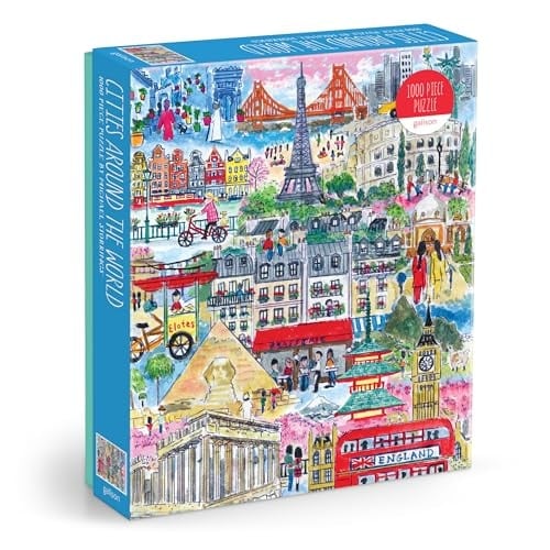 Michael Storrings Cities Around The World 1000 Piece Puzzle