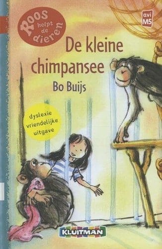De kleine chimpansee (Roos helpt de dieren) (Dutch Edition)