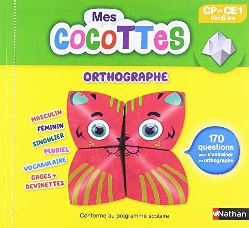 Mes cocottes orthographe CP et CE1