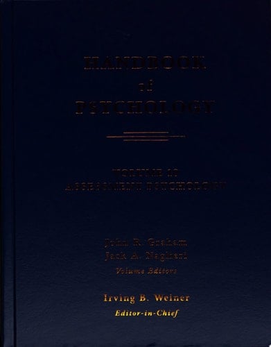 Handbook of Psychology, History of Psychology