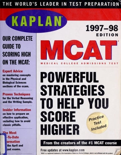 MCAT 1997 1998