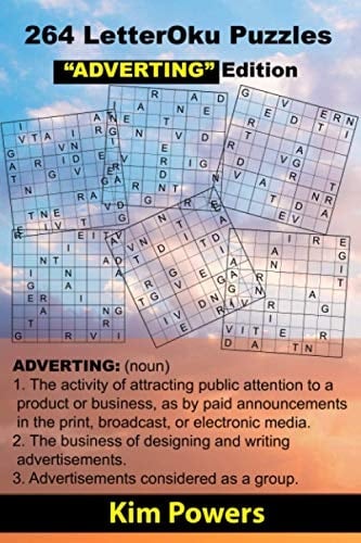 264 LetterOku Puzzles “ADVERTING” Edition: Letter Sudoku Brain Health