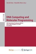 DNA Computing and Molecular Programming 24th International Conference, DNA 24, Jinan, China, October 8-12, 2018, Proceedings