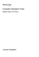 Conrad's Narrative Voice Stylistic Aspects of His Fiction