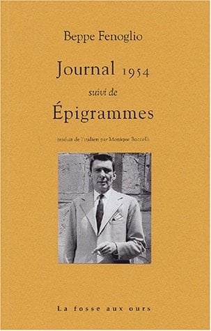 JOURNAL 1954 suivi de EPIGRAMMES