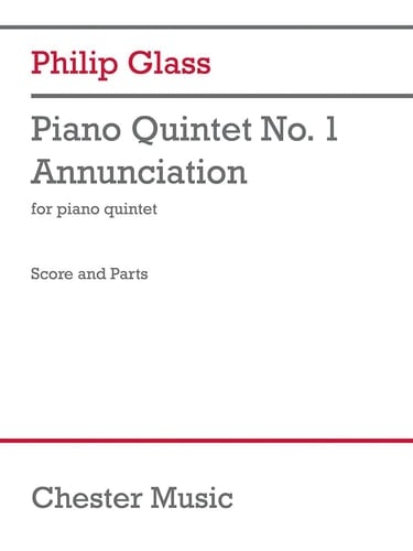 Piano Quintet No. 1 "Annunciation" For Piano Quintet Score and Parts
