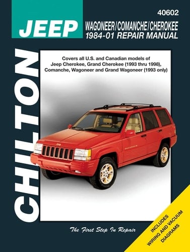 Chilton's Jeep Wagoneer/Comanche/Cherokee 1984-01 Repair Manual