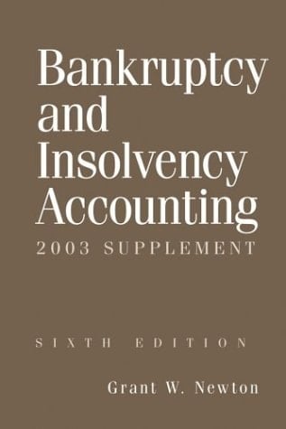 Bankruptcy and Insolvency Accounting 2003