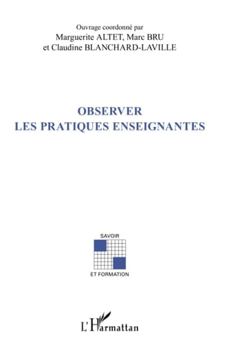 Observer les pratiques enseignantes