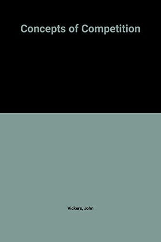 Concepts of Competition