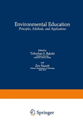 Environmental Education Principles, Methods, and Applications