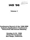 Conference Record of the 1996 IEEE Industry Applications Conference : Thirty-First IAS Annual Meeting