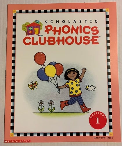 Scholastic Phonics Clubhouse Workbooks