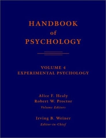 Handbook of Psychology, Experimental Psychology