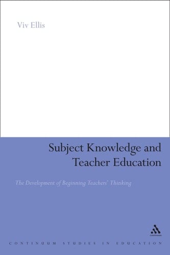 Subject Knowledge and Teacher Education
