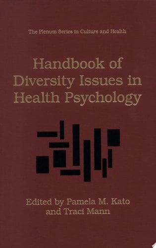Handbook of Diversity Issues in Health Psychology