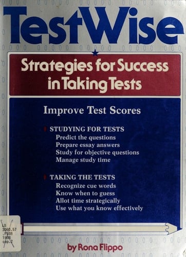 TestWise Strategies for Success in Taking Tests