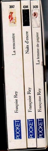 Françoise Rey Coffret en 3 volumes : La femme de papier ; La rencontre ; Nuits d'encre