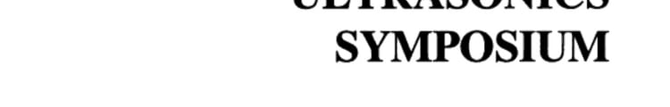 1997 IEEE Ultrasonics Symposium Proceedings