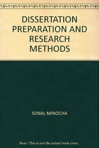 Dissertation Preparation and Research Methods