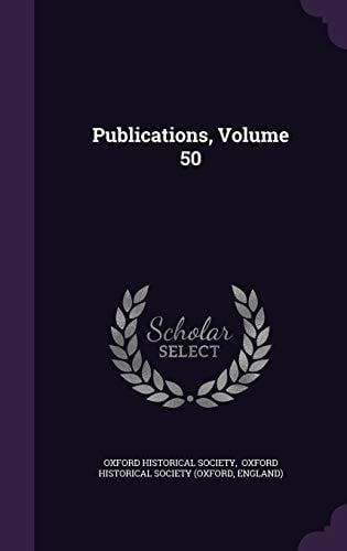 Publications, Volume 50