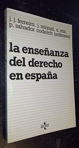 La enseñanza del derecho en España