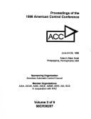 American Control Conference, 1998