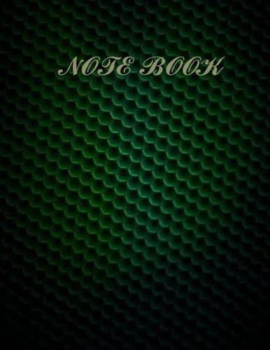 Note Book: Lined Notebook Journal (College Ruled Paper) - Black Mist Soft Cover - 120 Pages - 8.5 x 11 inches (Letter size)