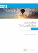 Australian Tax Legislation 2013