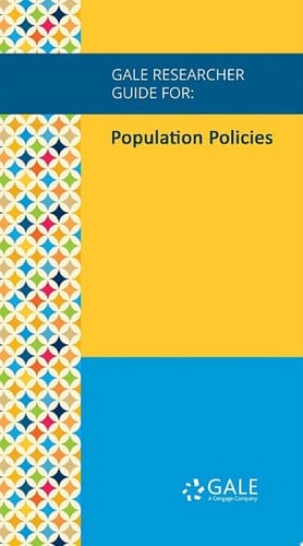 Gale Researcher Guide for: Population Policies