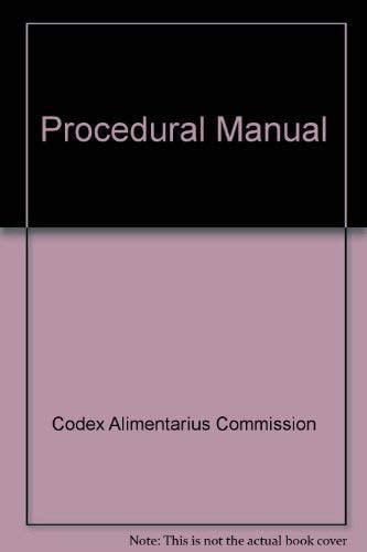 Codex Alimentarius Commission Procedural Manual
