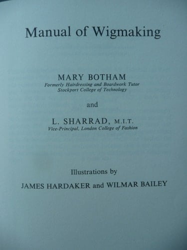 Manual of Wigmaking